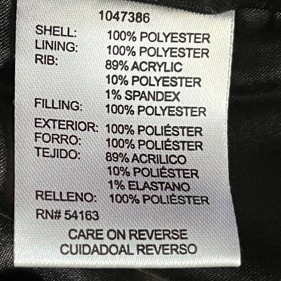 Andrew Marc Womens Puffer Vest Small Burgandy/Black Padded Sleeveless Jacket Zip - Picture 7 of 12